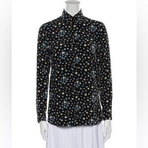 Saint Laurent Star Pattern Blouse